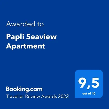 Apartament Papli Seaview *